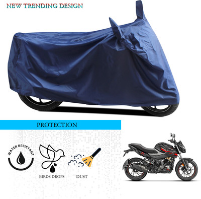 ANTHUB Waterproof Two Wheeler Cover for Hero(Hunk, Blue)