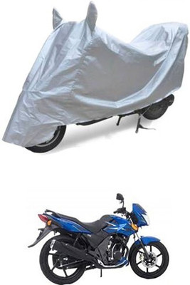 THE REAL ARV Waterproof Two Wheeler Cover for TVS(Flame SR125, Silver)