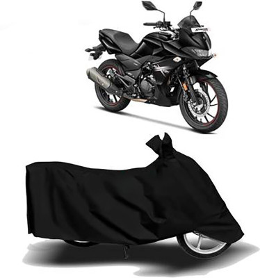 Mdstar Waterproof Two Wheeler Cover for Hero(MotoCorp Xtreme 200S, Black)