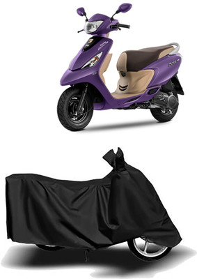 starmick Waterproof Two Wheeler Cover for TVS(Scooty Zest 110, Black)