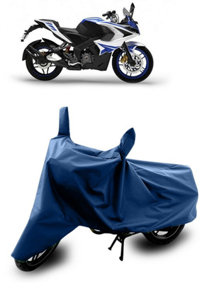 DeepShakshi AUTOMOTIVE Waterproof Two Wheeler Cover for Bajaj(Blue)