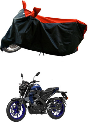 DeepShakshi AUTOMOTIVE Waterproof Two Wheeler Cover for Yamaha(MT-15, Red)