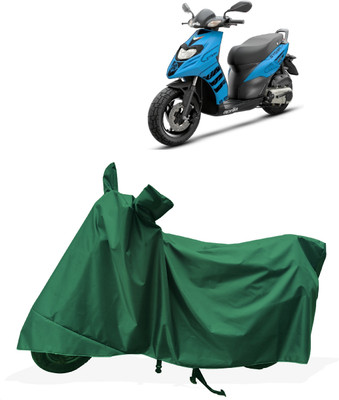 Tricway Two Wheeler Cover for Aprilia(Storm 125, Green)