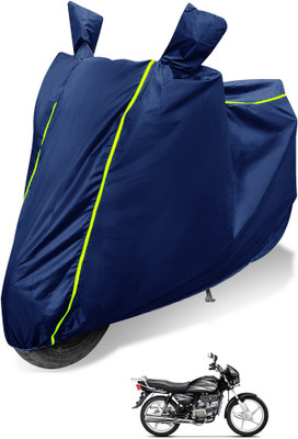 MOCKHE Waterproof Two Wheeler Cover for Hero(Splendor Plus, Blue)