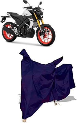 Amexride Two Wheeler Cover for Yamaha(MT 15 New BS6, Blue)