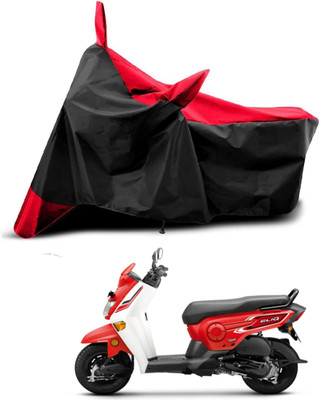 AASHTIK MART Two Wheeler Cover for Universal For Bike(Cliq, Red, Black)