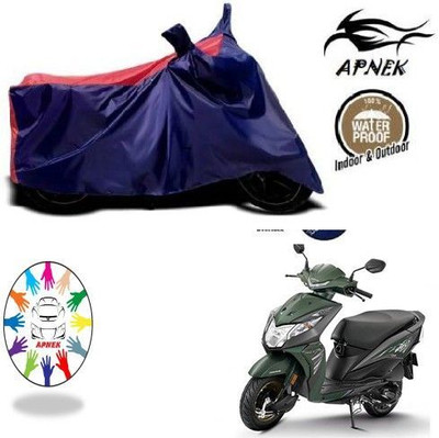 DeepShakshi AUTOMOTIVE Waterproof Two Wheeler Cover for Honda(Dio, Blue, Red)