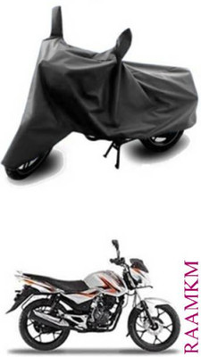 RAAMKM Two Wheeler Cover for Hero, Honda, Bajaj, Ather, TVS, Yamaha(Pulsar 180NS, Grey)
