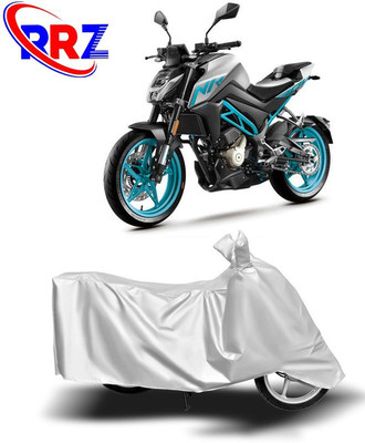 RRZ Waterproof Two Wheeler Cover for CFMoto(300NK, White)