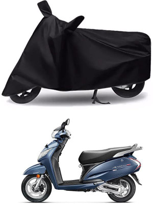 AASHTIK MART Two Wheeler Cover for Honda(Activa 125, Black)