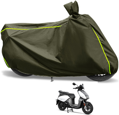 Euro Care Waterproof Two Wheeler Cover for Hero(Green)