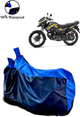 APNEK Waterproof Two Wheeler Cover for Honda(CB Shine SP, Blue)
