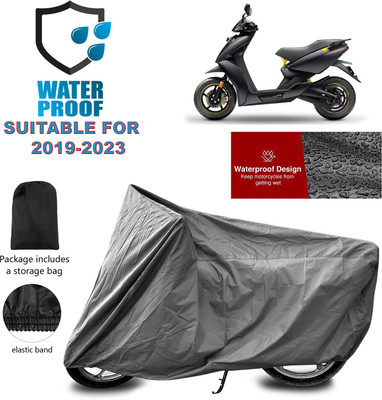 PAGORA Waterproof Two Wheeler Cover for Ather(450, Grey)