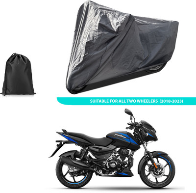 PAGORA Two Wheeler Cover for Bajaj(Pulsar 125, Grey)