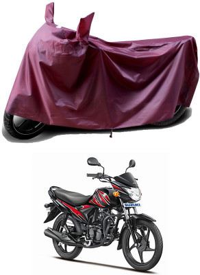 THE REAL ARV Waterproof Two Wheeler Cover for Suzuki(Hayate, Maroon)