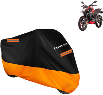 Horseyaart Waterproof Two Wheeler Cover for Bajaj(Pulsar NS 160, Orange)