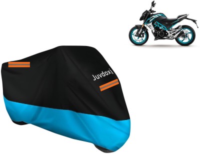 Juvdoxj Waterproof Two Wheeler Cover for CFMoto(150NK BS6, Blue)