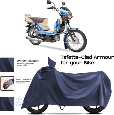 WMIZEXA Two Wheeler Cover for TVS(XL 100 Comfort, Blue)