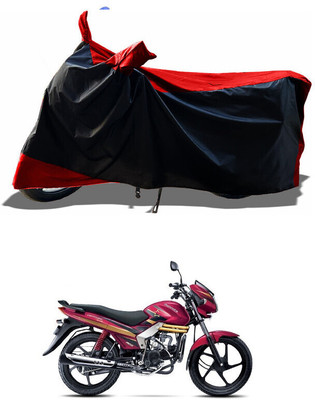 DeepShakshi AUTOMOTIVE Waterproof Two Wheeler Cover for Mahindra(Centuro Rockstar, Red)