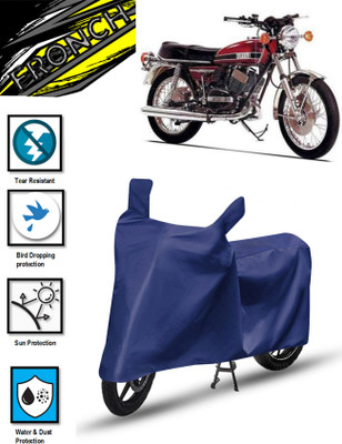 FRONCH Waterproof Two Wheeler Cover for Yamaha(RD 350, Blue)