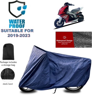 PAGORA Waterproof Two Wheeler Cover for TVS(Creon BS6, Blue)