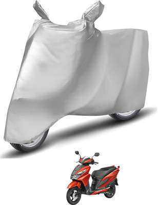 Caronix Waterproof Two Wheeler Cover for Honda(Grazia, Silver)
