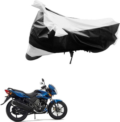Mdstar Waterproof Two Wheeler Cover for TVS(Flame, Black, Silver)