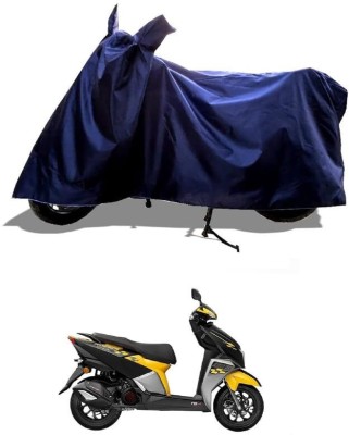 KEDIT Two Wheeler Cover for Hero(MotoCorp Pleasure Plus, Blue)