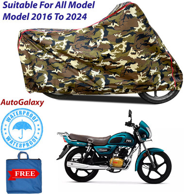 AutoGalaxy Waterproof Two Wheeler Cover for Bajaj(Discover 135, Multicolor)