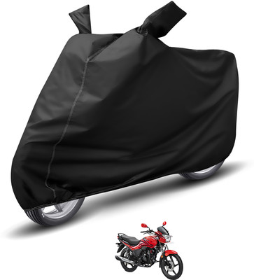 Auto Hub Waterproof Two Wheeler Cover for Hero(Passion Xpro, Black)