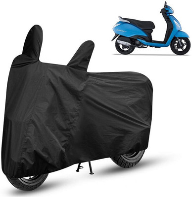 DeepShakshi AUTOMOTIVE Waterproof Two Wheeler Cover for TVS(Jupiter, Black)
