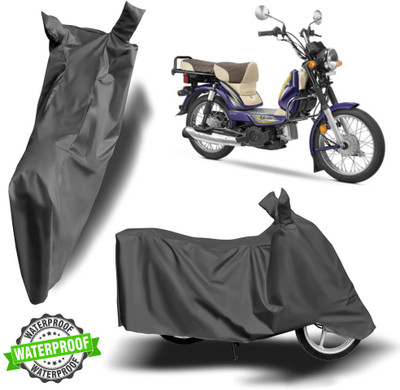 Autoinnovation Waterproof Two Wheeler Cover for TVS(XL 100, Grey)