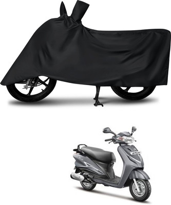 DeepShakshi AUTOMOTIVE Waterproof Two Wheeler Cover for Hero(Duet, Black)
