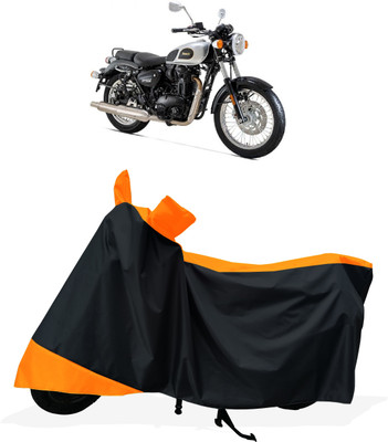 Tricway Two Wheeler Cover for Benelli(Imperiale 400, Orange)