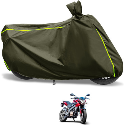 Euro Care Waterproof Two Wheeler Cover for Bajaj(Pulsar 200 NS DTS-i, Green)