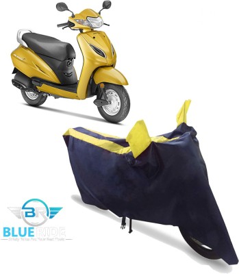 BLUERIDE Two Wheeler Cover for Honda(Activa 5G, Yellow)