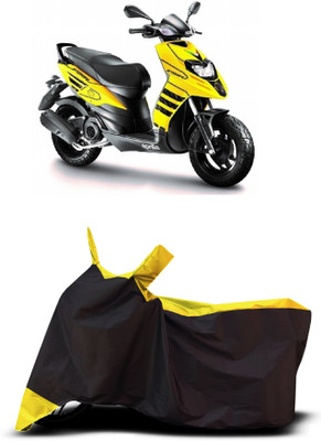 VESMEI Two Wheeler Cover for TVS(Streek, Yellow)