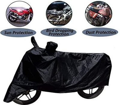 DeepShakshi AUTOMOTIVE Waterproof Two Wheeler Cover for Hero(650MT, Black)