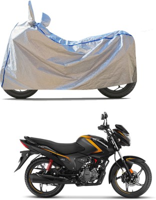 CODOKI Waterproof Two Wheeler Cover for Hero(Glamour FI, Silver)