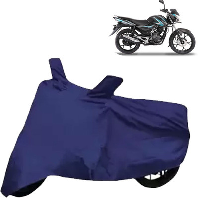 DeepShakshi AUTOMOTIVE Waterproof Two Wheeler Cover for Bajaj(Discover 100 DTS-i, Blue)
