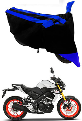 Mdstar Waterproof Two Wheeler Cover for Yamaha(MT-15, Blue, Black)
