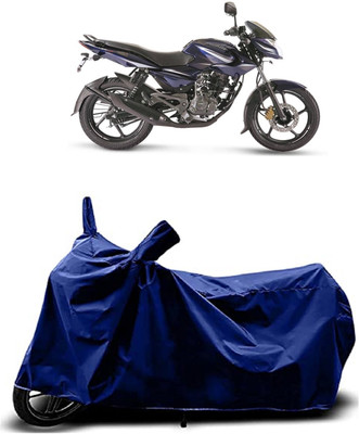 VESMEI Two Wheeler Cover for Bajaj(Discover 135, Blue)