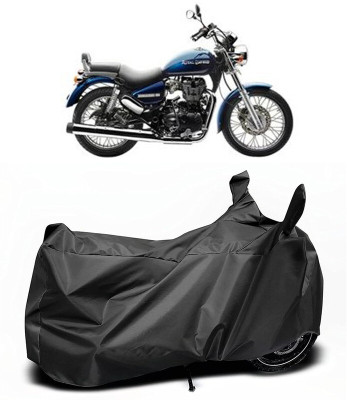 MADAFIYA Two Wheeler Cover for Royal Enfield(Thunderbird 350, Black)