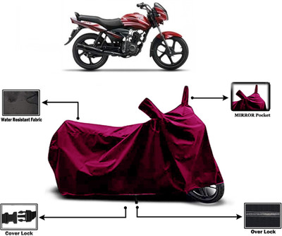 Amexride Two Wheeler Cover for TVS(Jive, Maroon)