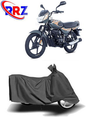 RRZ Waterproof Two Wheeler Cover for Bajaj(CT100, Grey)