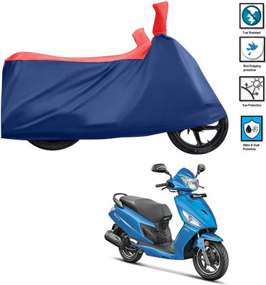 CODOKI Waterproof Two Wheeler Cover for Hero(Dash, Red)