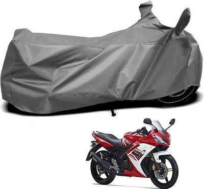 DeepShakshi AUTOMOTIVE Waterproof Two Wheeler Cover for Yamaha(R15 s, Grey)