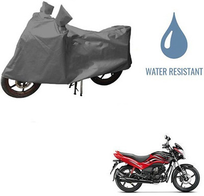 DeepShakshi AUTOMOTIVE Waterproof Two Wheeler Cover for Honda(Passion Xpro, Grey)