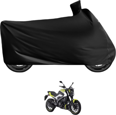 MOCKHE Waterproof Two Wheeler Cover for Bajaj(Dominar 250, Black)