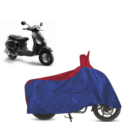 EGAL Waterproof Two Wheeler Cover for Piaggio(BS6, Red)
